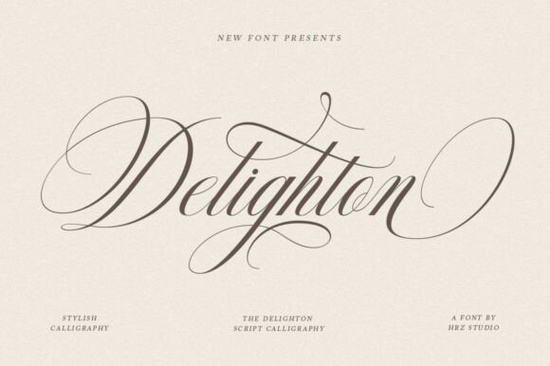 Delighton Script Font